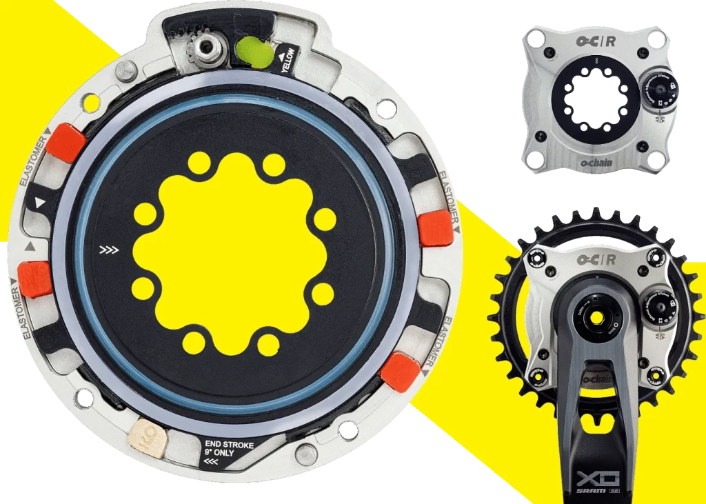 Ochain chain damping device