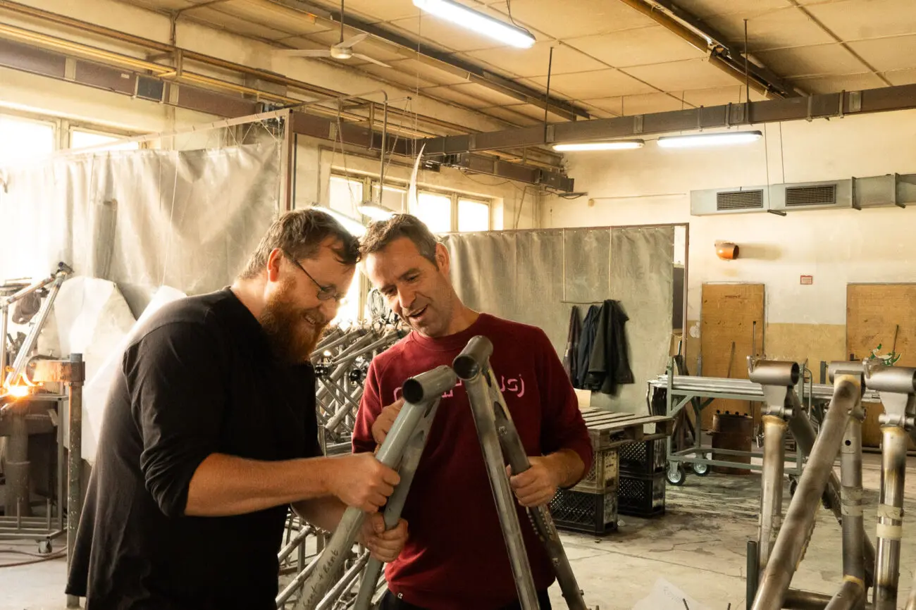 Starling cycles fort frames factory visit 2025 93 1300x866